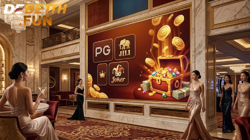 ค่ายเกมดังใน Slots DeBet