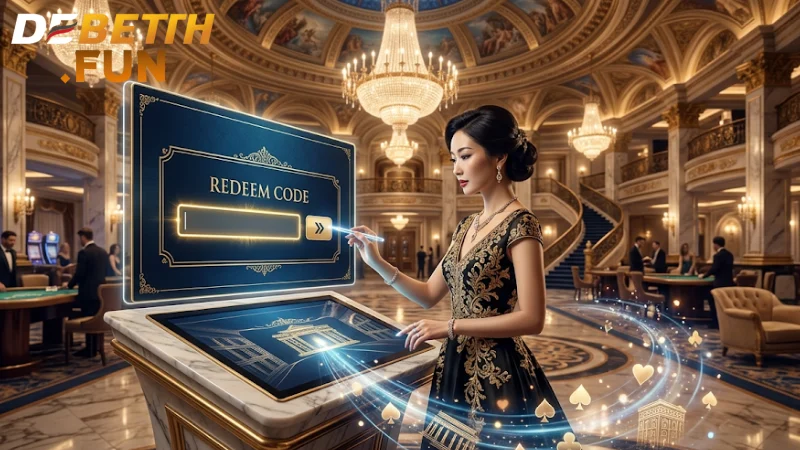 วิธีใช้รหัสของขวัญ DeBet